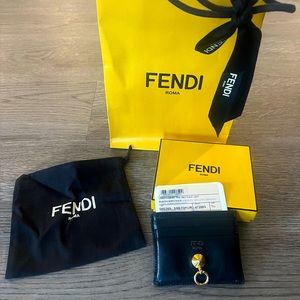 Authentic Fendi card case wallet, ship for holidays!